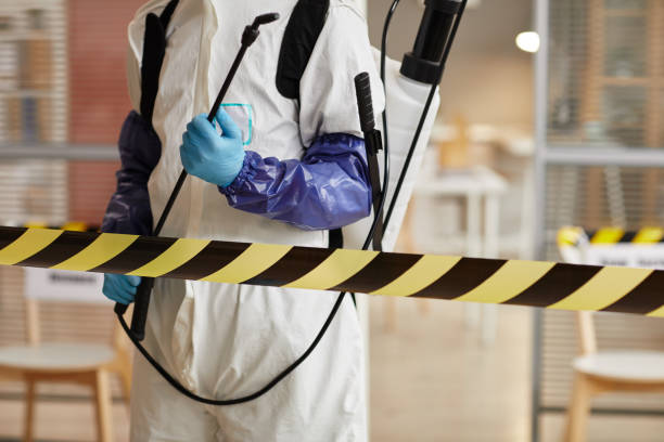 Professional Biohazard technician working in Lamar, AR